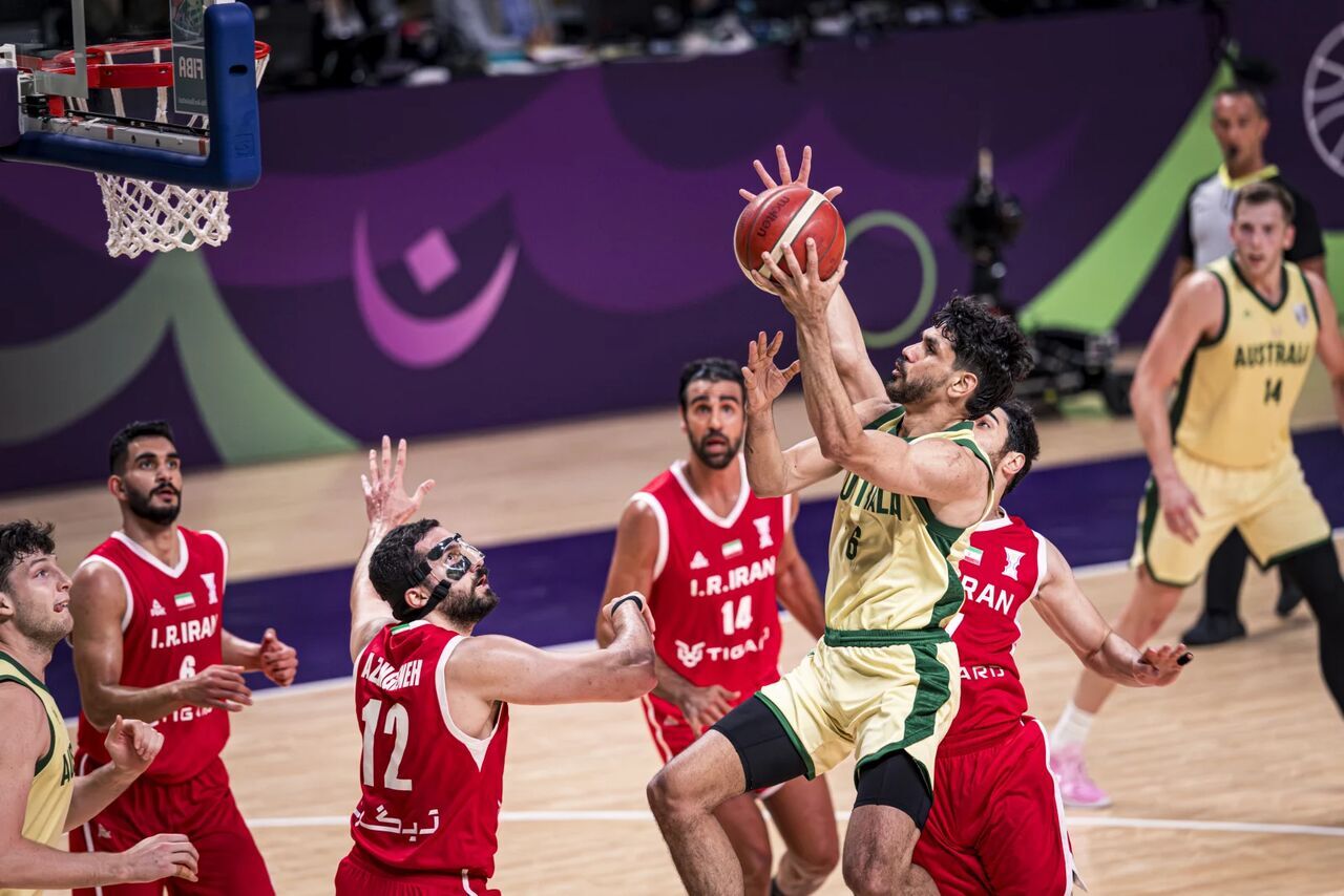 یک قدم تا مدال؛ بسکتبال ایران مغلوب تجربه استرالیا شد یک قدم تا مدال؛ بسکتبال ایران مغلوب تجربه استرالیا شد