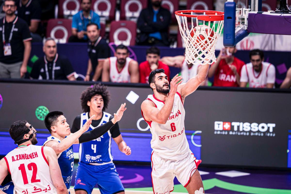 درخشش امینی؛ بسکتبالیست ایرانی در میان بهترینهای کاپ آسیا درخشش امینی؛ بسکتبالیست ایرانی در میان بهترینهای کاپ آسیا