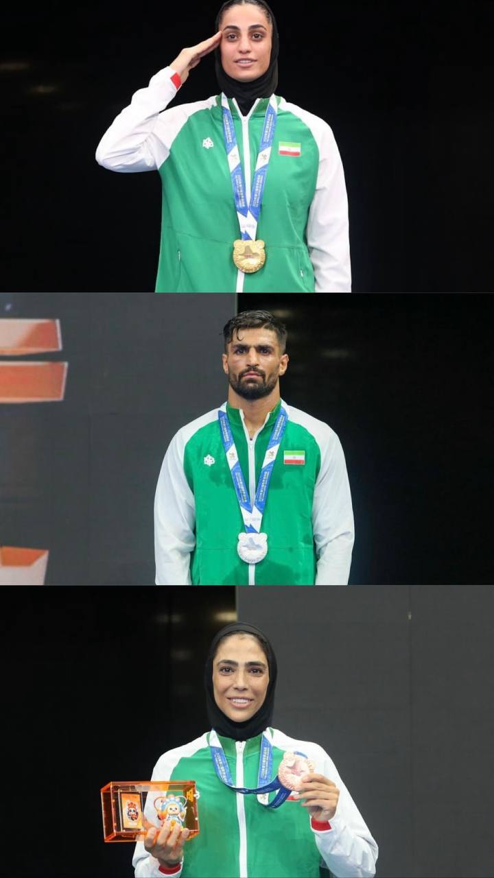 درخشش ایران در چنگدو با طلای رزمیکاران؛ ناکامی دیگر رشتهها ادامه دارد درخشش ایران در چنگدو با طلای رزمیکاران؛ ناکامی دیگر رشتهها ادامه دارد