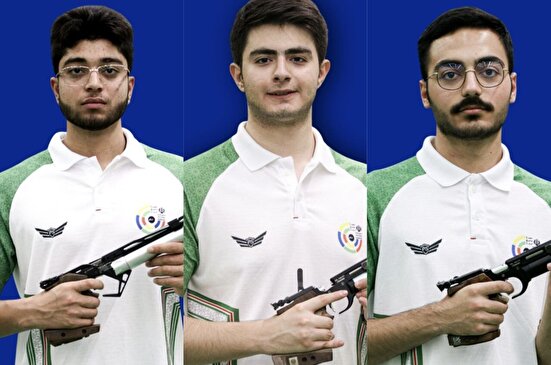 تیم تپانچه 10 متر نوجوانان طلا گرفت، احمدی برنز؛  پایان روز نخست با ۴ مدال
