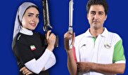 مدال برنز تیم میکس ایران با ترکیب ‌رستمیان و گل‌خندان 