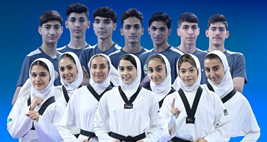 رقابت‌های نوجوانان آسیا؛ کسب عنوان نایب قهرمانی توسط تکواندوکاران ایران