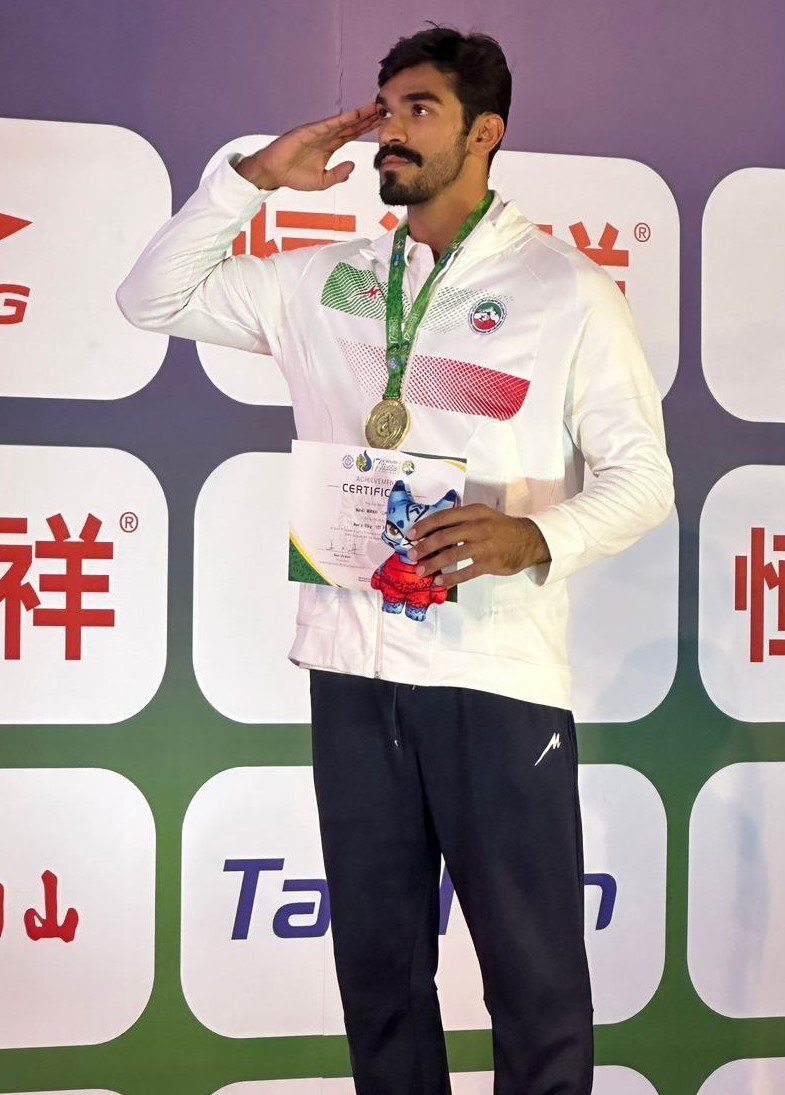 اختصاصی///مرادی: مرادی: اولین حضورم در مسابقات جهانی با طلا همراه شد / داورها کوتاهی کردند