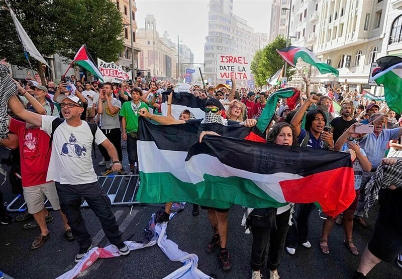 اختصاصی///اعتراضات فلسطینیان لحظه قهرمانی دوچرخه‌سوار دانمارکی را زیر سایه برد!