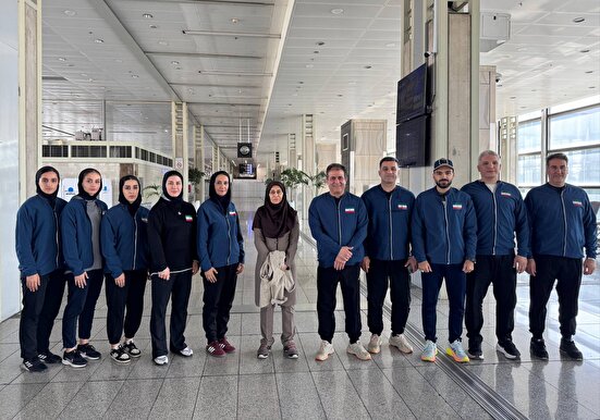 تیم ملی کاراته راهی فرانسه شد؛ همراهان بیشتر از ورزشکاران!