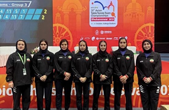 قهرمانی آسیا تنیس روی میز؛ جهانی شدن بانوان ایران با برتری مقابل قزاقستان