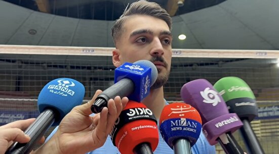 نادری: ذهن همه‌مان برای قهرمانی در والیبال آماده است + فیلم