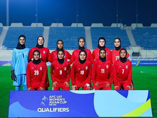 شکست دختران نوجوانان فوتبال ایران مقابل لبنان