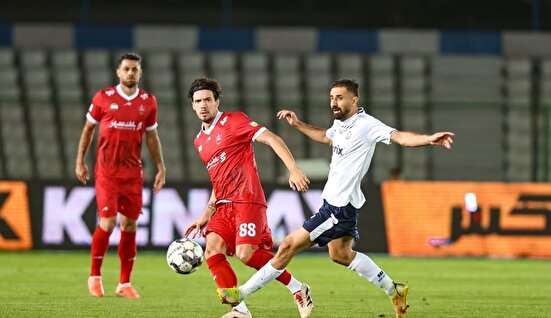 پرسپولیس بدون برد و بدون گل؛ ملوان با یک امتیاز راضی از شهرقدس رفت