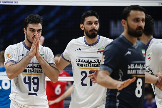 حذف ایران، اما ثبات در رتبه ۱۶ رنکینگ والیبال جهان!