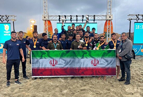 قهرمانی کشتی ساحلی ایران در چهارمین مرحله سری رنکینگ جهانی