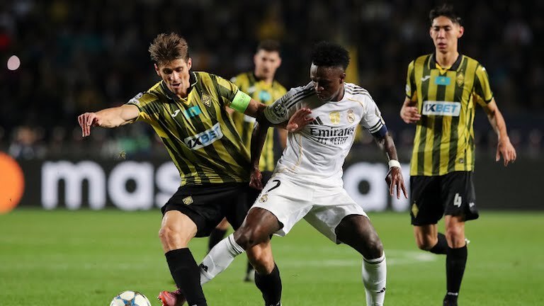 //// برد پرگل رئال مقابل حریف قزاق / بروژ، شگفتی این فصل UCL //// برد پرگل رئال مقابل حریف قزاق / بروژ، شگفتی این فصل UCL