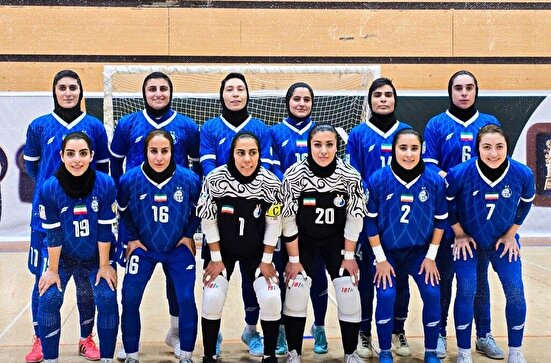 برد پرگل فوتسال بانوان استقلال مقابل سپاهان