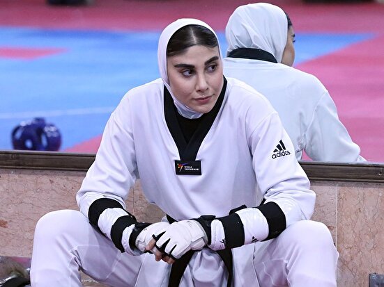 عذرخواهی کیانی بعد از شکست در مسابقات جهانی تکواندو + عکس