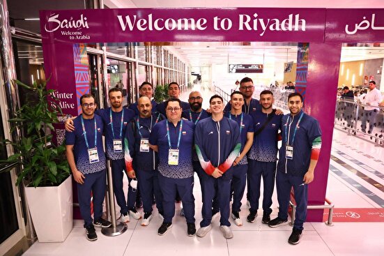 تیم ملی شنا به ریاض رسید