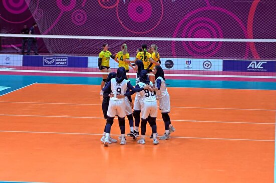 قهرمانی آسیا زیر ۱۶ سال والیبال دختران؛ پیروزی ایران مقابل استرالیا