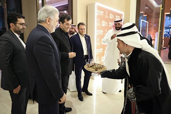 حضور دنیامالی در ضیافت شام همتای سعودی