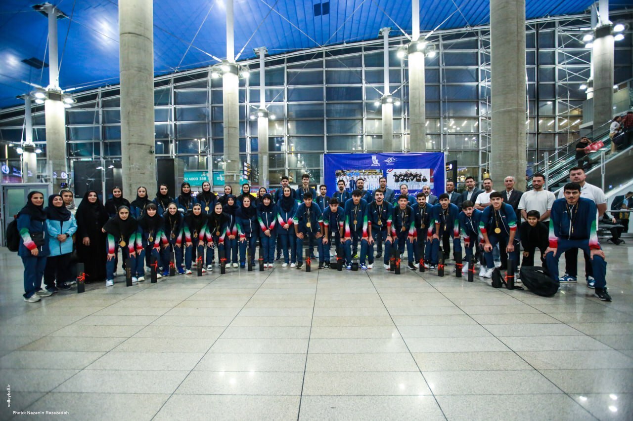 بازتاب قهرمانی تیم‌‌های زیر ۱۸ سال دختران و پسران والیبال ایران در فدراسیون جهانی