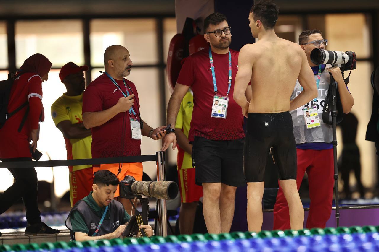 حضرتی: با صلاحدید کادر فنی قاسمی از فینال ۲۰۰ متر پروانه انصراف داد