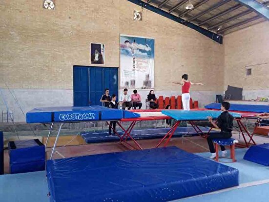 آغاز لیگ ترامپولین قهرمانی کشور در اصفهان