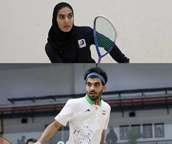 درخشش اقتداری و اعتمادپور در جزیره کیش/ قهرمانی مشترک بانوان و آقایان در رقابت‌های جایزه بزرگ اسکواش