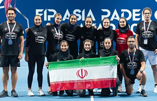 یک‌گام تا تکمیل تاریخ‌سازی؛ طلای آسیا در انتظار شیردختران پدل ایران