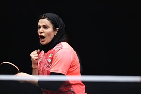 ندا شهسواری به نیمه‌نهایی تنیس روی میز زنان صعود کرد
