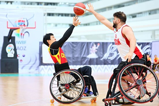 بسکتبال با ویلچر قهرمانی آسیا؛ تیم‌ملی ایران به نیمه نهایی راه یافت