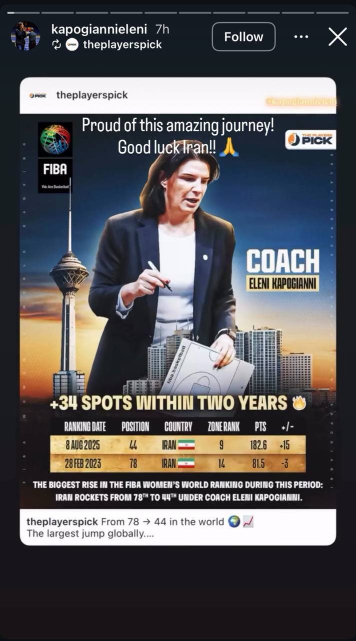 کاپوچیانی و تیم ملی بسکتبال بانوان ایران؛ جدایی سرمربی حقیقت دارد؟ کاپوچیانی و تیم ملی بسکتبال بانوان ایران؛ جدایی سرمربی حقیقت دارد؟