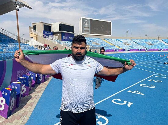 بازی‌های کشورهای اسلامی؛ طلای پرتاب وزنه پارادوومیدانی برای خسروی
