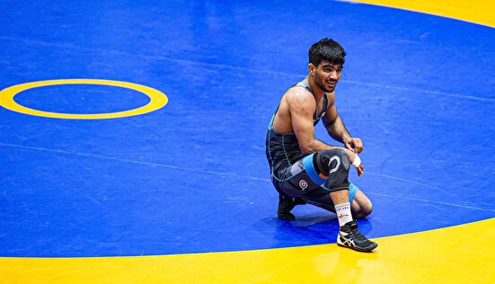 احمدی‌وفا به مدال برنز دست یافت