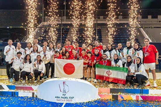 پدل قهرمانی آسیا/ بانوان نایب قهرمان شدند؛ آقایان به چهارمی رضایت دادند
