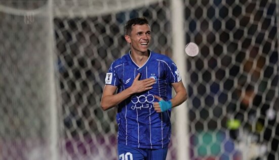 آسانی فرشته نجات این روز‌های استقلال/ برتری یک نیمه‌ای آبی‌ها در شیراز