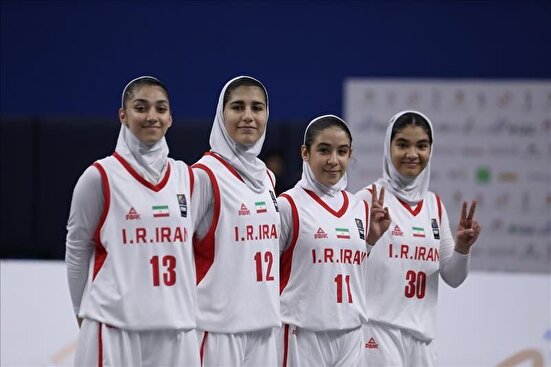 صعود دختران بسکتبال ایران به نیمه‌نهایی بازی‌های آسیایی جوانان