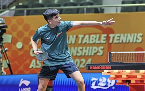 تاریخ‌سازی بنیامین فرجی در تنیس روی میز آسیا