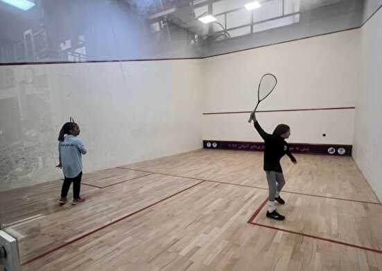 درخشش دختران آینده‌ساز اسکواش ایران