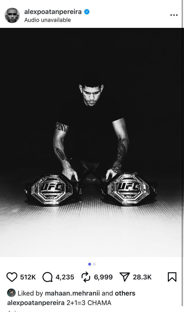 تنش تازه در UFC؛ رویای پرویرا و واکنش چیمائف تنش تازه در UFC؛ رویای پرویرا و واکنش چیمائف