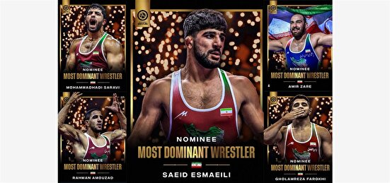۵ نماینده ایران در جمع نامزدهای برترین کشتی‌گیران سال ۲۰۲۵ جهان