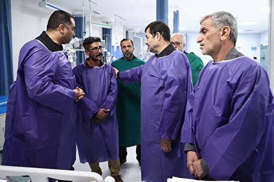 عیادت وزیر ورزش و جوانان از النا معدنی‌پور