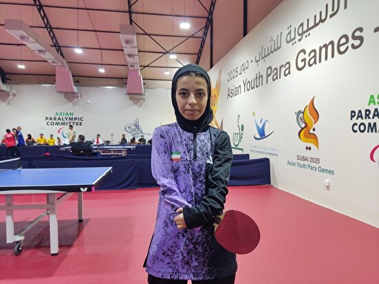 اولین طلای پاراتنیس روی میز برای نمازی