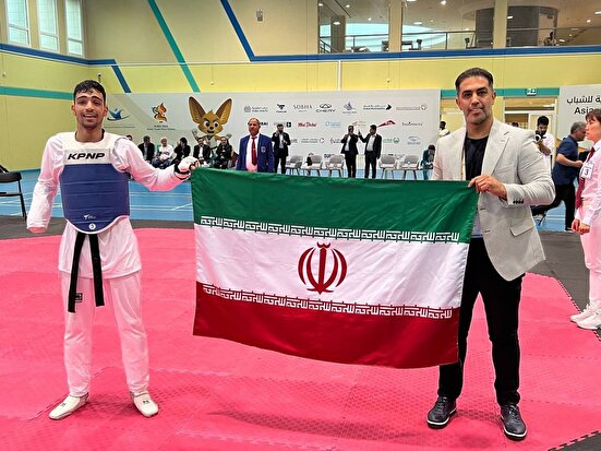 صید اولین طلای پاراتکواندو توسط امیرحسین علیزاده