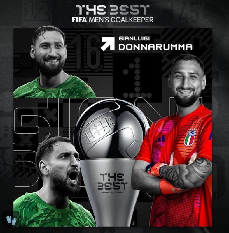رسمی؛ دوناروما بهترین دروازه‌بان جهان شد