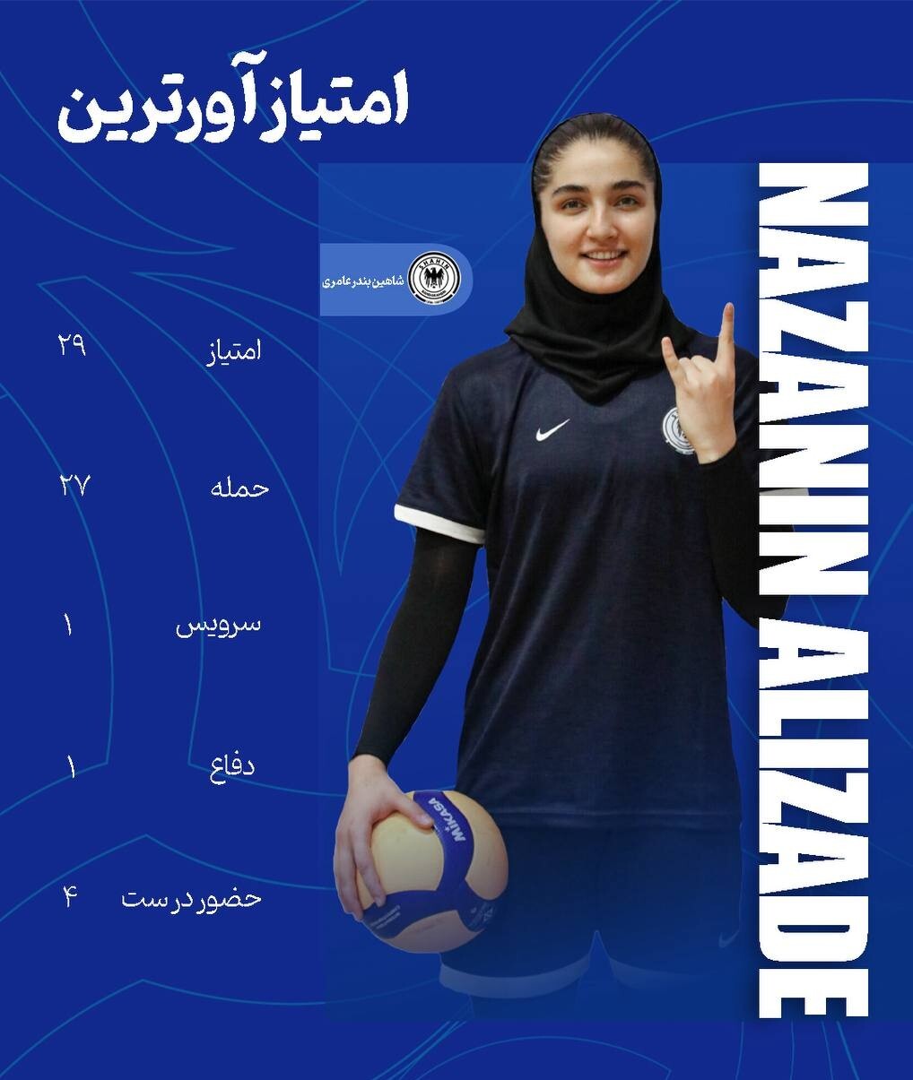 ستاره والیبال زنان با ثبت امتیازی در سطح مردان توجه‌ها را به خود جلب کرد!