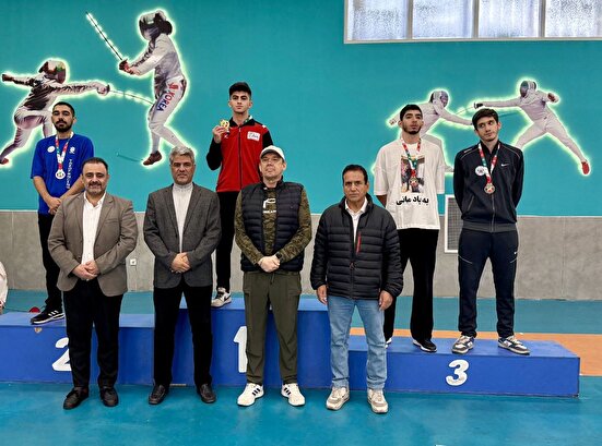 مازندران قهرمان سابر تیمی جوانان پسر شد