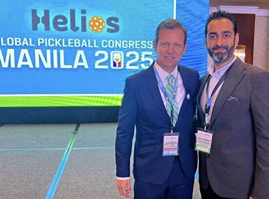 دیدار رئیس انجمن پیکلبال ایران با رئیس فدراسیون جهانی در مانیل