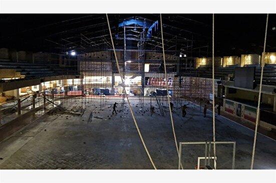 آغاز بازسازی کمپ تیم‌های ملی کشتی پس از آسیب در جنگ تحمیلی