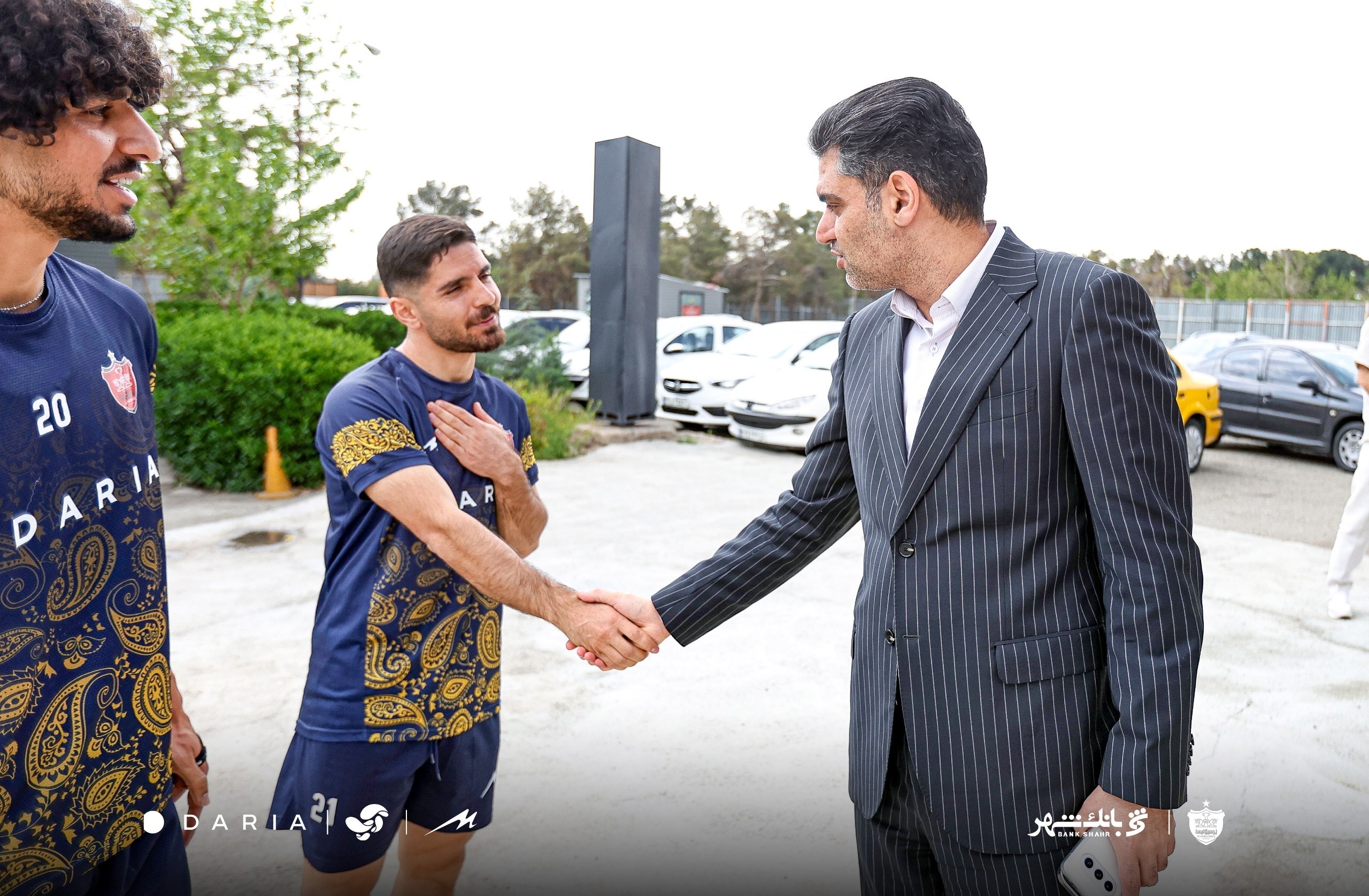 آخرین تمرین پرسپولیس با حضور پیمان حدادی