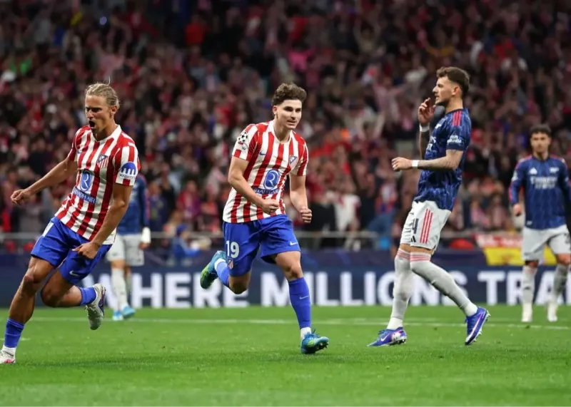 // تساوی کم موقعیت آرسنال و اتلتیکو؛ همه چیز به بازی برگشت کشیده شد