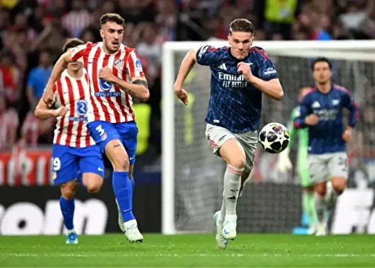 تساوی کم موقعیت آرسنال و اتلتیکو؛ همه چیز به بازی برگشت کشیده شد