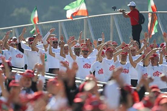 همایش ۱۰ هزار نفری ورزشکاران همگانی در تهران